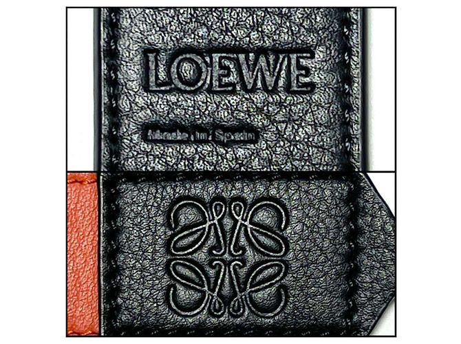 Cintura per borsa a spalla donna Loewe Nero Arancione - vista 9