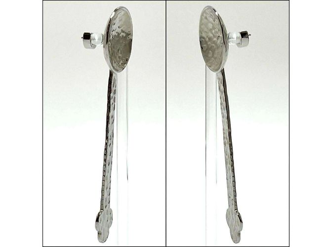 Brincos de textura martelo Spoon da LOEWE para mulheres - Ansicht 3