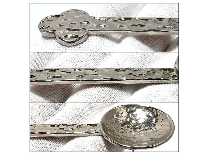 Brincos de textura martelo Spoon da LOEWE para mulheres - Ansicht 7