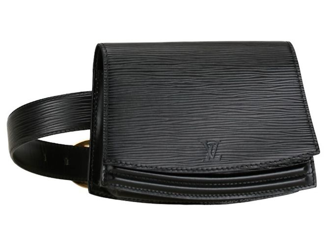 Borsa a Spalla Tilsitt Epi di Louis Vuitton Nero - vista 2