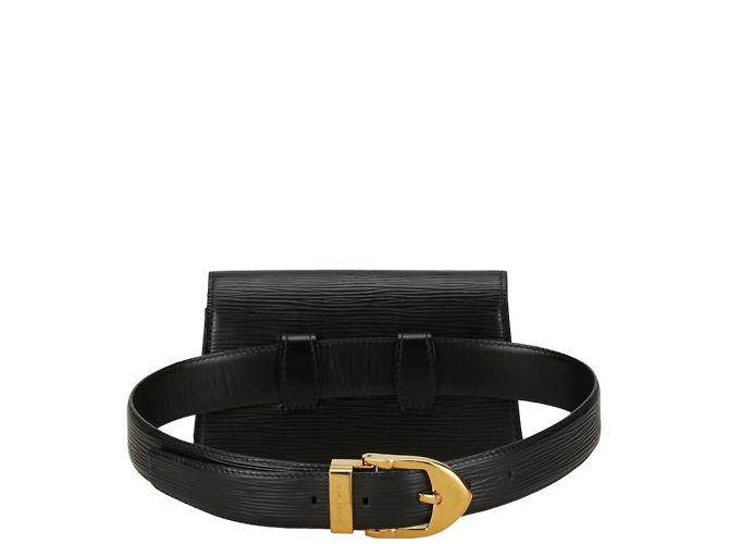 Borsa a Spalla Tilsitt Epi di Louis Vuitton Nero - vista 3