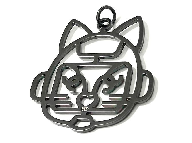 Collana Pendente Gatto Robot CHANEL per Donne - vista 2