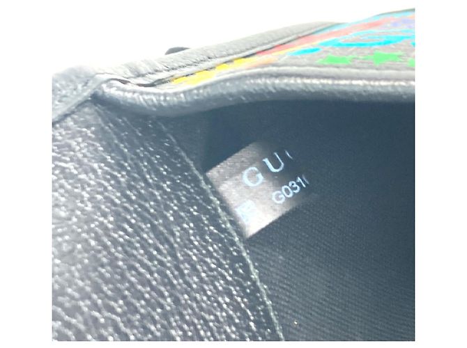 Gucci 598113 Multicolor Schwarz Umhängetasche - Ansicht 9