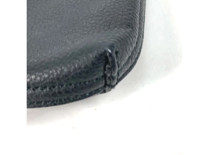 Clutch in pelle nera Gucci 500981 Nero - vista 6