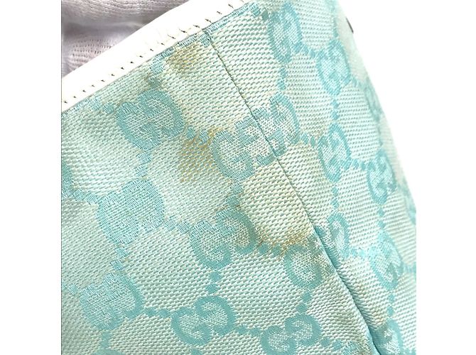 Borsa tote blu Gucci - vista 10