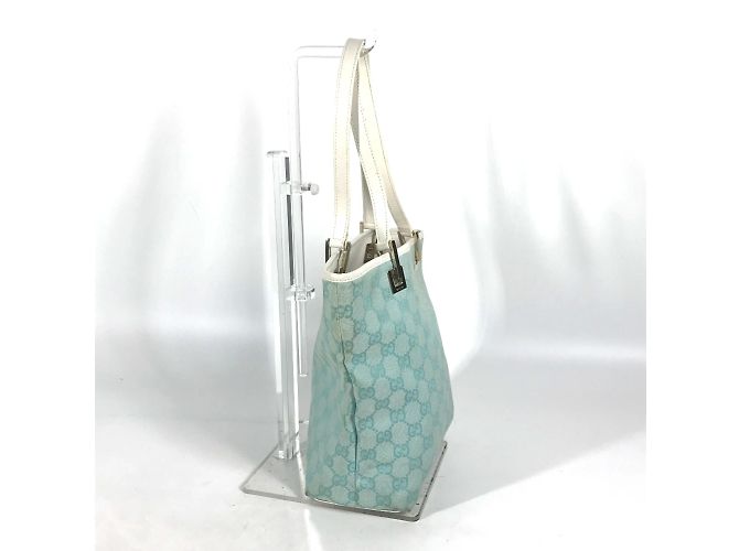 Borsa tote blu Gucci - vista 3