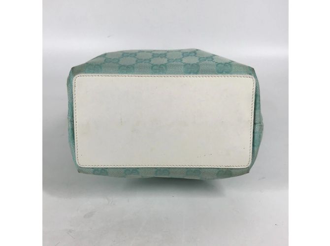 Borsa tote blu Gucci - vista 4