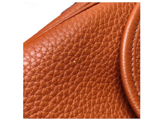 Hermès Borsa a spalla in pelle marrone Hermes - vista 11