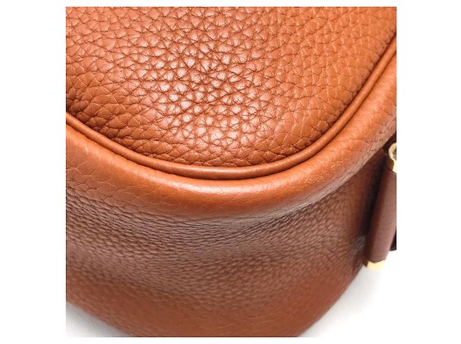 Hermès Borsa a spalla in pelle marrone Hermes - vista 7
