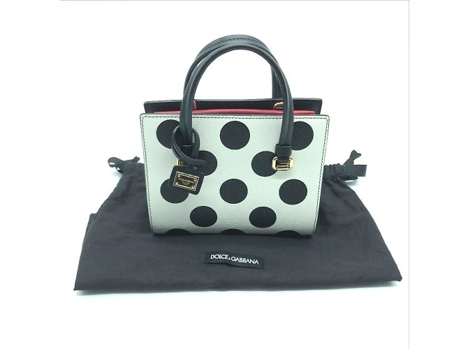 Mini borsa a spalla Dolce & Gabbana Bianco - vista 14