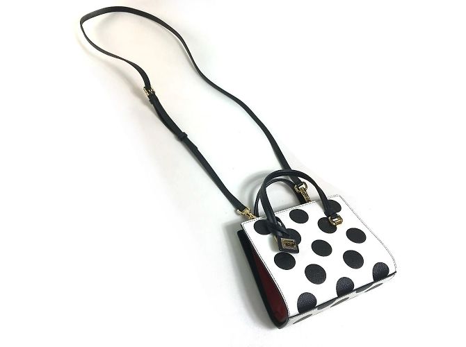 Mini borsa a spalla Dolce & Gabbana Bianco - vista 5