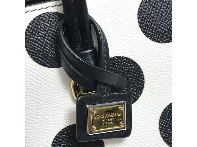 Mini borsa a spalla Dolce & Gabbana Bianco - vista 6