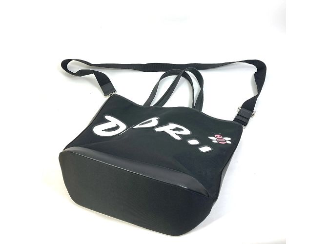 Christian Dior Borsa tote Dior Homme KAWS Collaboration Nero - vista 13