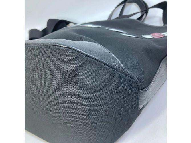 Christian Dior Borsa tote Dior Homme KAWS Collaboration Nero - vista 8