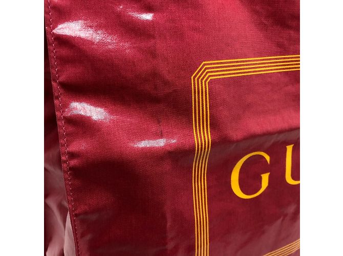 Borsa tote Gucci rosa in tessuto - vista 10