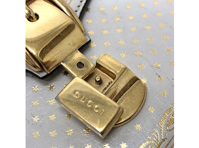 Borsa a Spalla Gucci 470270 2WAY Bianco - vista 12