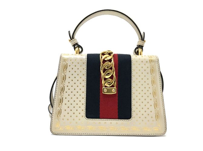 Borsa a Spalla Gucci 470270 2WAY Bianco - vista 2