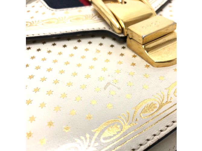 Borsa a Spalla Gucci 470270 2WAY Bianco - vista 5