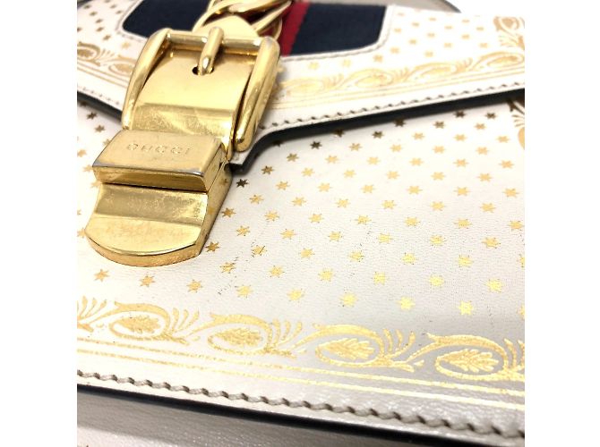 Borsa a Spalla Gucci 470270 2WAY Bianco - vista 8