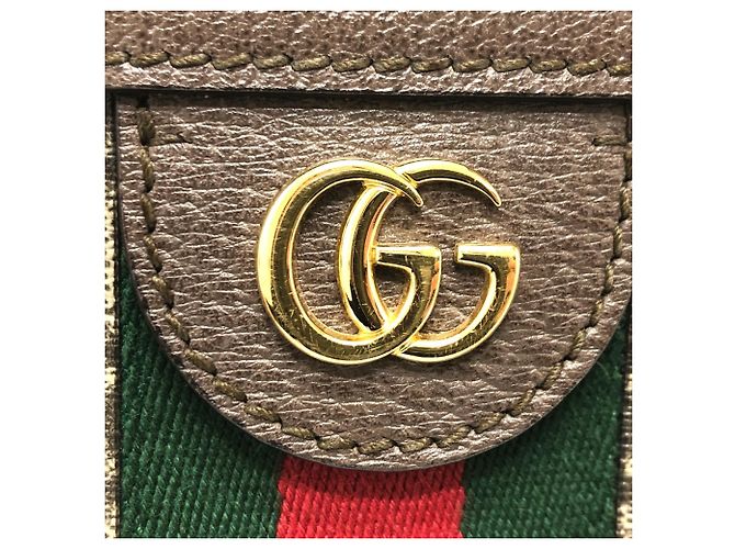 Borsa a spalla marrone Gucci 503877 - vista 8