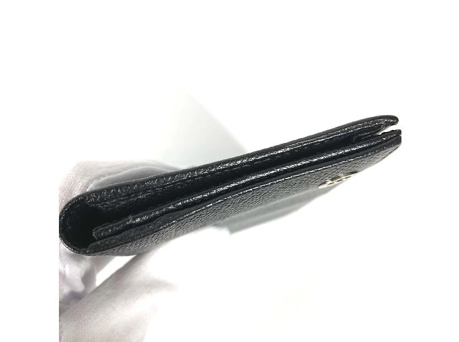 Bulgari Portafoglio lungo in pelle nera Bvlgari Nero - vista 2