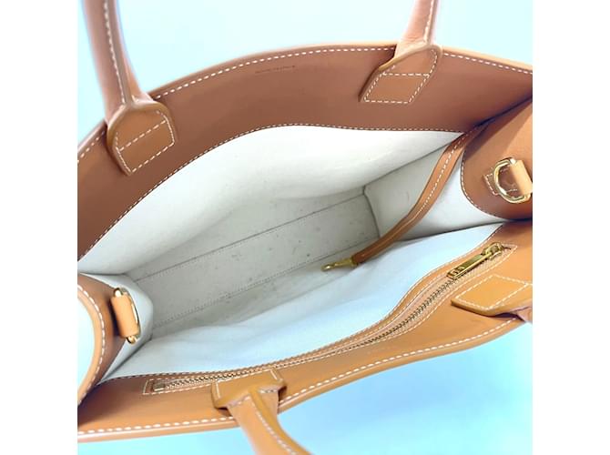 Céline Celine 192082BNZ.02NT Borsa Cabas Verticale Bianco - vista 11