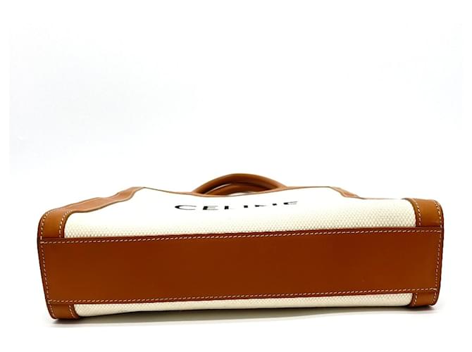 Céline Celine 192082BNZ.02NT Borsa Cabas Verticale Bianco - vista 5