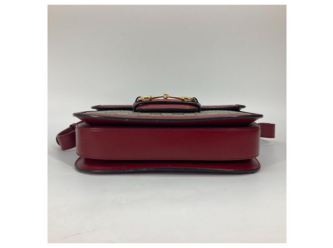 Borsa a Spalla GG Supreme 602204 di Gucci Beige - vista 5
