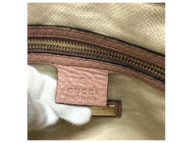 Borsa a frange Gucci 282307 Beige - vista 13