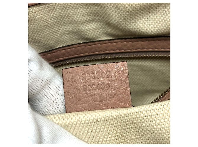 Borsa a frange Gucci 282307 Beige - vista 14
