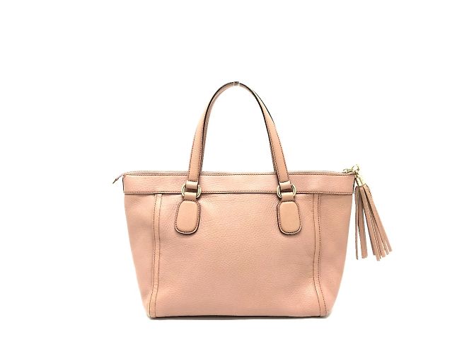 Borsa a frange Gucci 282307 Beige - vista 2