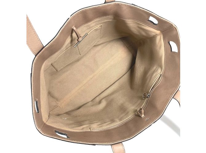 Borsa a spalla in pelle beige Cartier - vista 11