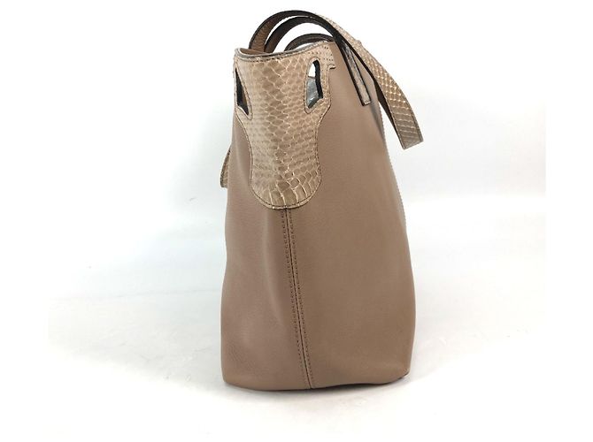 Borsa a spalla in pelle beige Cartier - vista 3