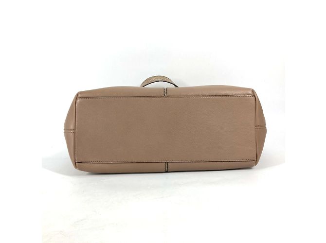 Borsa a spalla in pelle beige Cartier - vista 4