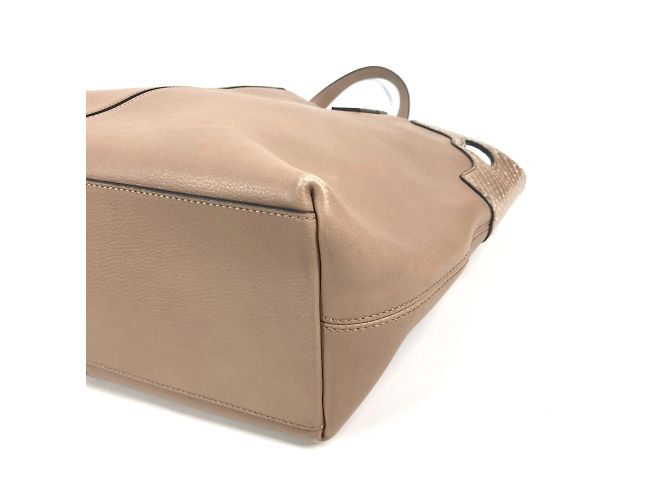 Borsa a spalla in pelle beige Cartier - vista 5