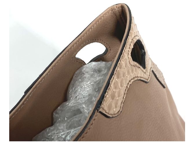 Borsa a spalla in pelle beige Cartier - vista 9