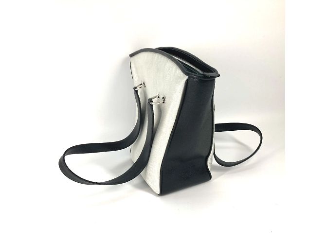 Bulgari Borsa Tote Bvlgari Logo Mania Bianco - vista 4