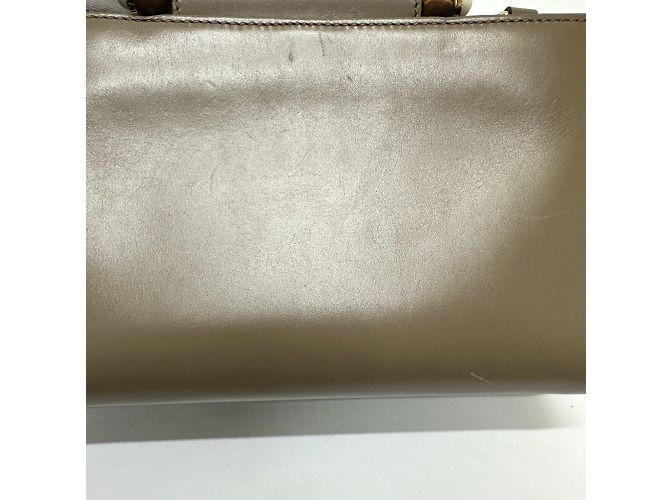 Borsa in pelle marrone Gucci - vista 14