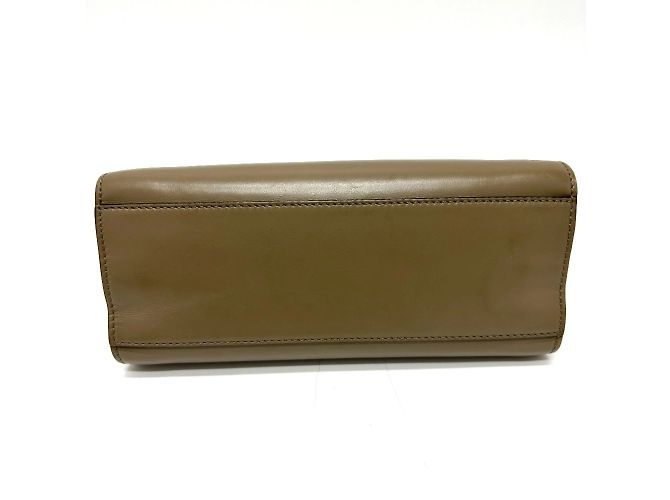 Borsa in pelle marrone Gucci - vista 3