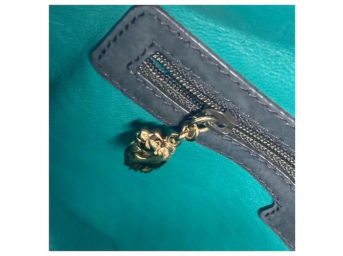 Bulgari Borsa a spalla in pelle marrone Bvlgari - vista 15