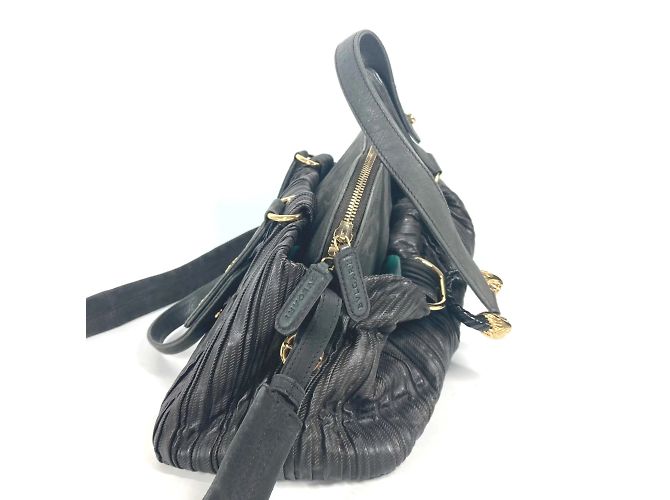 Bulgari Borsa a spalla in pelle marrone Bvlgari - vista 4