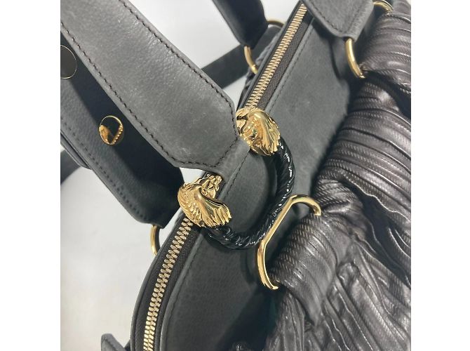 Bulgari Borsa a spalla in pelle marrone Bvlgari - vista 6