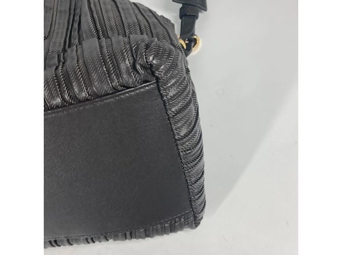 Bulgari Borsa a spalla in pelle marrone Bvlgari - vista 8
