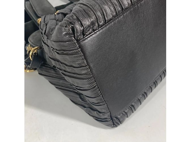 Bulgari Borsa a spalla in pelle marrone Bvlgari - vista 9