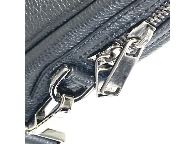 Christian Dior Borsa in pelle nera Dior Homme Nero - vista 12