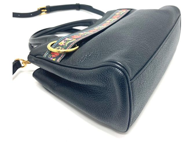 Borsa in pelle nera Etro Nero - vista 4