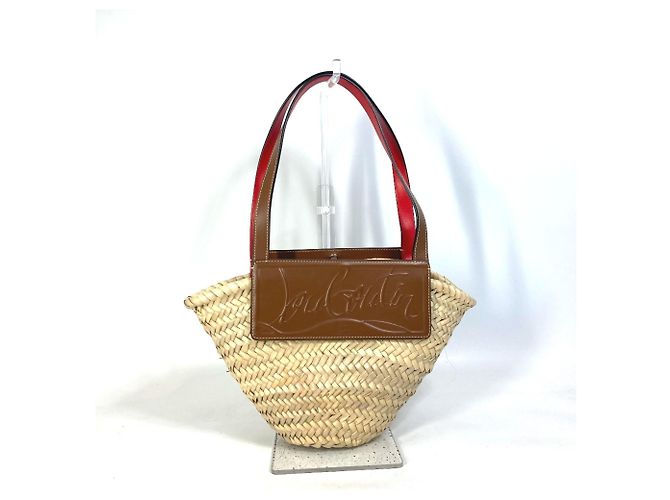 Borsa beige Christian Louboutin - vista 2