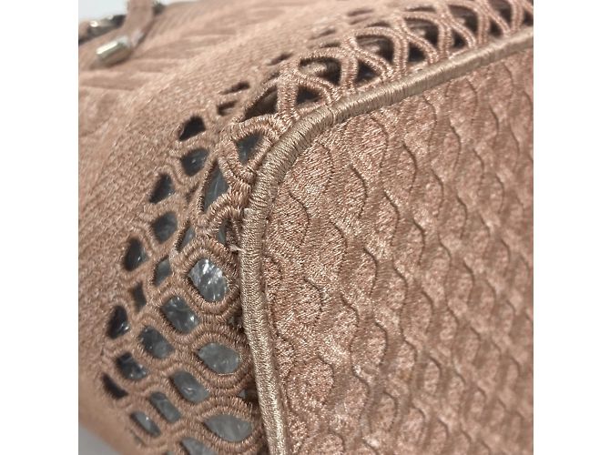 Borsa a mano rosa Christian Dior - vista 12