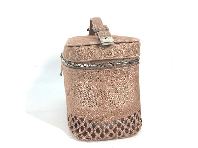 Borsa a mano rosa Christian Dior - vista 4