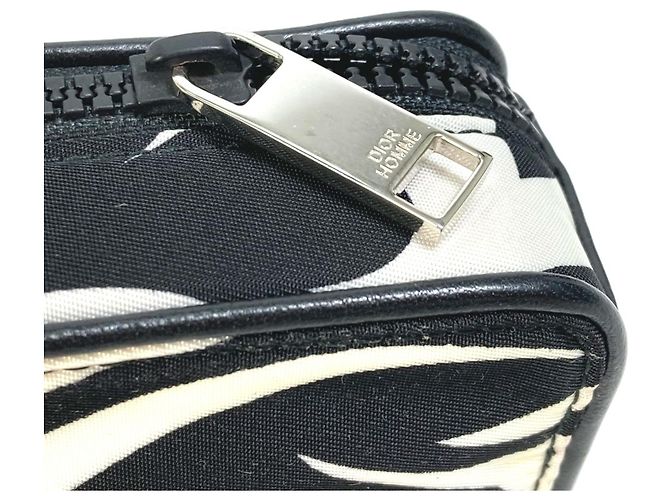 Christian Dior Dior Homme Bicolor Pouch White - view 12